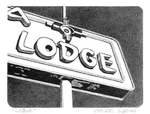 A Lodge - In NMAL Gallery in Works on Paper Show